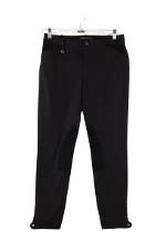 Black Cotton Ralph Lauren Pants