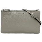 Grey Leather Michael Kors Shoulder Bag