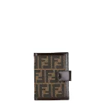 Brown Canvas Fendi Agendas