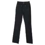 Black Cotton Khaite Jeans