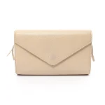 Beige Leather Balenciaga Wallet