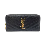 Black Leather Yves Saint Laurent Wallet