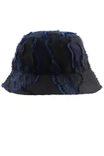 Black Fabric Dior Hat
