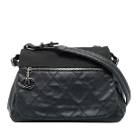 Black Canvas Chanel Paris Biarritz