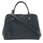 Navy Canvas Louis Vuitton Montaigne