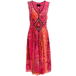 Pink Fabric Roberto Cavalli Dress