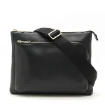 Black Leather Paul Smith Shoulder Bag