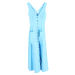 Blue Cotton Saloni Dress