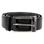 Black Leather Prada Belt