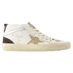 White Leather Golden Goose Sneakers