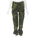 Green Fabric SACAI Pants