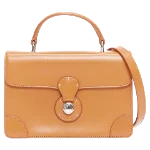 Brown Leather Ralph Lauren Crossbody Bag