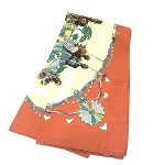 Brown Fabric Hermès Scarf