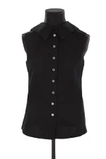 Black Cotton Hermès Shirt