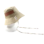 Beige Canvas Loewe Hat