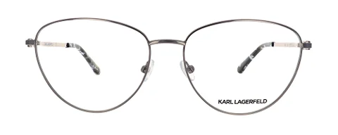Silver Metal Karl Lagerfeld Sunglasses