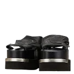 Black Leather Maison Margiela Sandals