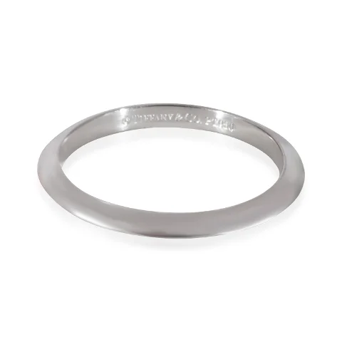 Metallic Platinum Tiffany & Co. Ring