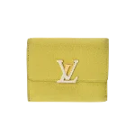 Yellow Leather Louis Vuitton Wallet