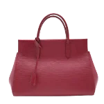 Pink Leather Louis Vuitton Marly Dragonne