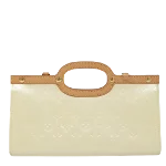 Beige Leather Louis Vuitton Roxbury Drive