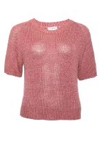 Pink Fabric Dries Van Noten Top