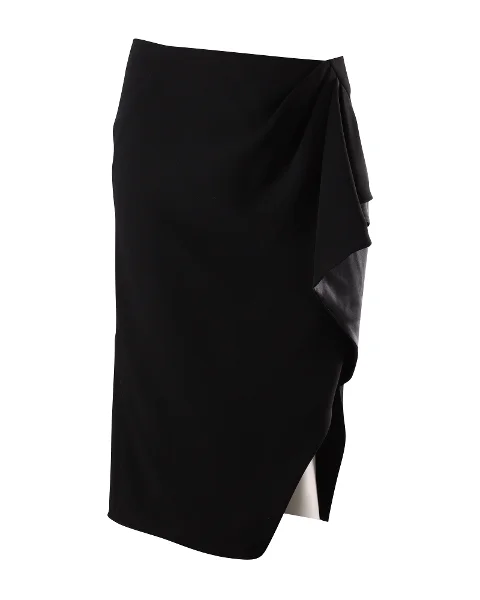 Black Acetate Altuzarra Skirt