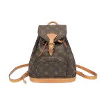 Brown Canvas Louis Vuitton Montsouris