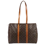 Brown Leather Louis Vuitton Flanerie