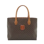 Brown Canvas Celine Handbag