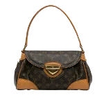 Brown Canvas Louis Vuitton Beverly