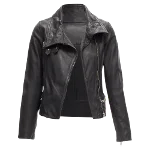 Black Leather All Saints Jacket