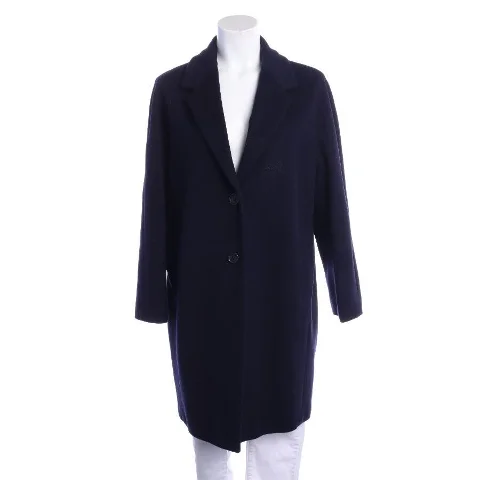Navy Wool Windsor Coat