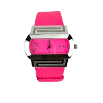 Pink Canvas Versace Watch