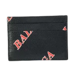 Black Leather Balenciaga Wallet