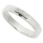 Silver Platinum Chaumet Ring