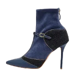 Blue Leather Malone Souliers Boots