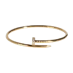 Metallic Metal Cartier Bracelet