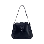 Black Canvas Tod's Shoulder Bag