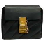 Black Leather Chloé Wallet