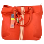 Orange Leather Tory Burch Tote