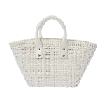 White Leather Balenciaga Handbag