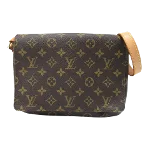 Brown Canvas Louis Vuitton Musette Tango