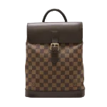 Brown Canvas Louis Vuitton Soho Backpack