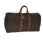 Brown Canvas Louis Vuitton Keepall