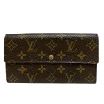 Brown Canvas Louis Vuitton Wallet