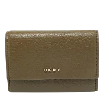 Green Leather DKNY Wallet
