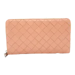 Pink Leather Bottega Veneta Wallet