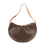 Brown Canvas Louis Vuitton Croissant