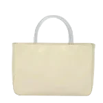 White Leather Prada Handbag